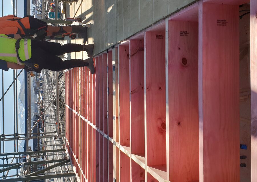 Formwork and concrete structure